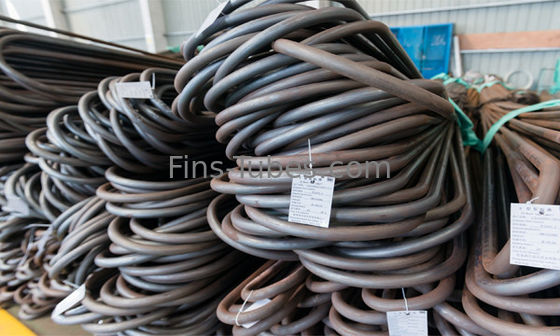 ποιότητας  DELLOK Spiral Evaporator Carbon Steel SA210 U Bend Tube Exhaust Pipe εργοστάσιο