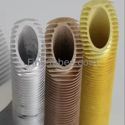 DELLOK OD63.5mm Αλουμινίου Fin σωλήνα με αντοχή / μακροχρόνια ψύξη έως 300 ° F