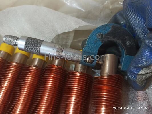 Δέλλωκ YONGHUI σωλήνα Od 19mm Min Εκχυλισμένη μηχανή σωλήνα πτερύγιας Παρέχεται