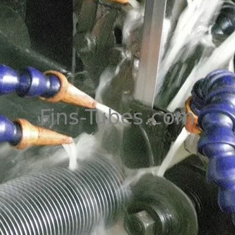 DELLOK HRSG βαλμένοι φωτιά λέβητας σωλήνες πτερυγίων θερμαστρών ελικοειδείς 0.8mm ενωμένοι στενά
