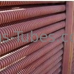 Ανταλλάκτης θερμότητας DELLOK 12 FPI 2.1mm Fluted σωλήνας πτερυγίων OD 50.8mm ενσωματωμένος