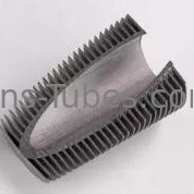 Σωλήνας 1100 Knurled πάχος 0.45mm πτερυγίων αργιλίου DELLOK που πτυχώνεται